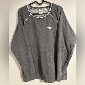 Victoria's Secret PINK Charcoal Sweatshirt
